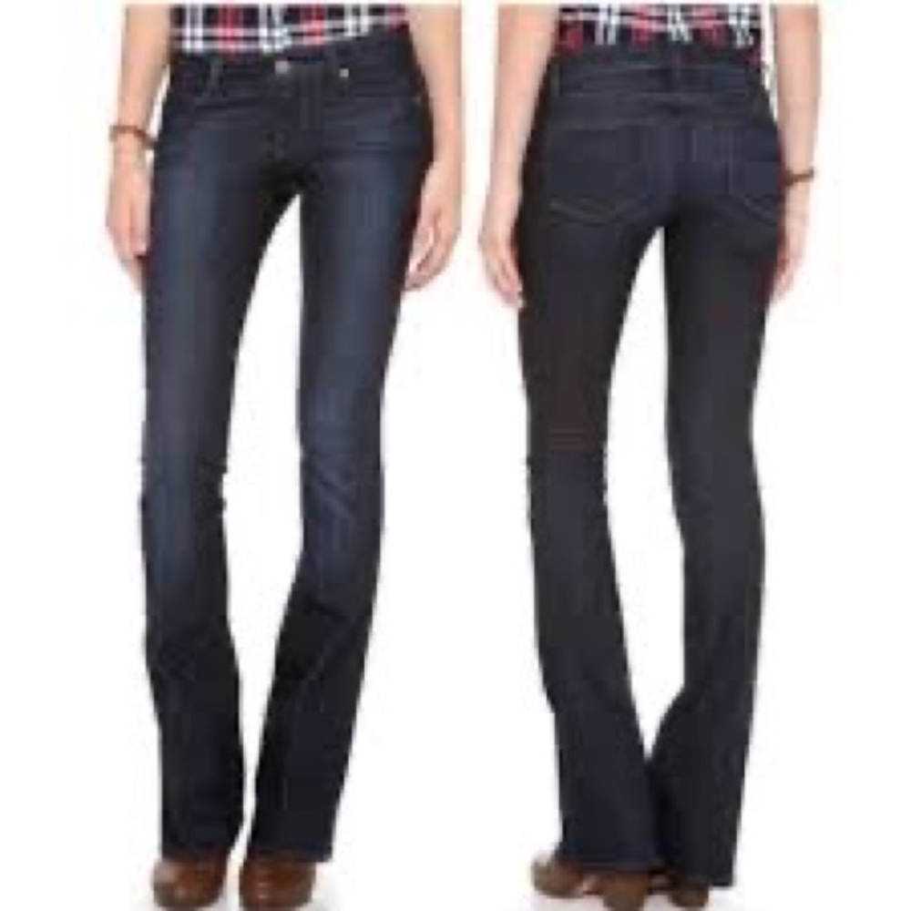 Paige Skyline Bootcut in Cheyenne dark wash!